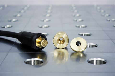 Masseanschuß zerlegt | © HISWeld